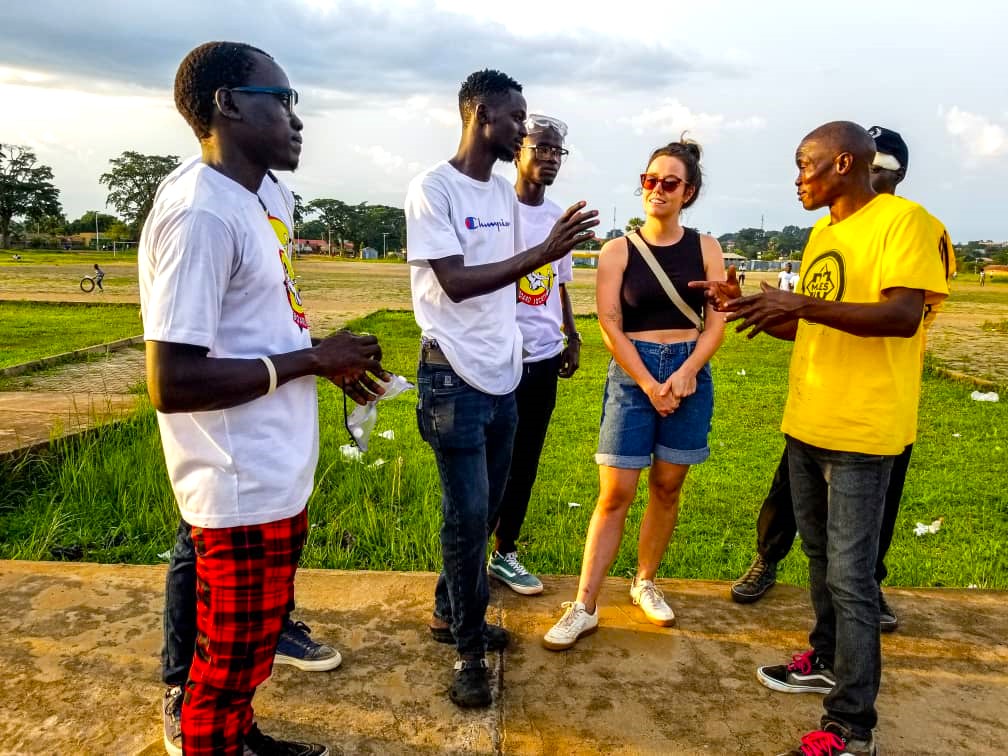 Skate visit to Gulu